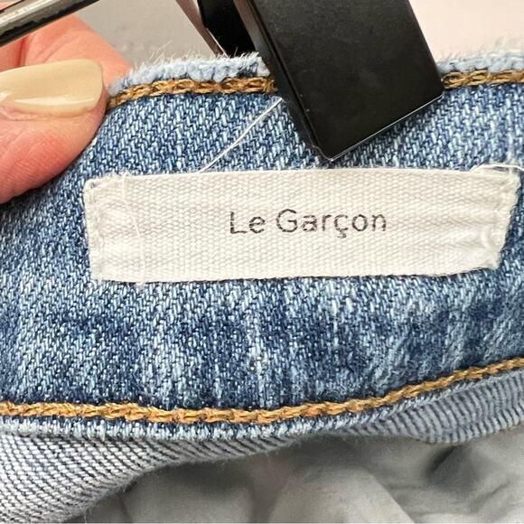 Frame Le Garcon light wash skinny leg jeans size 30 B184 - Picture 5 of 7